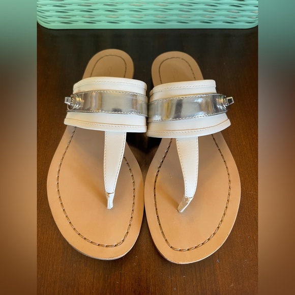 COACH Eileen Turn lock Slide Sandals Flip Flops - Picture 4 of 8